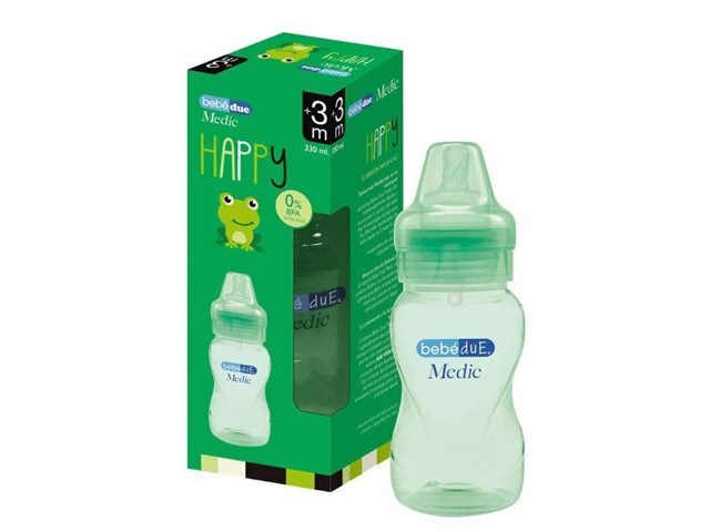 biberón medic color de Bebé Due (330 ml)