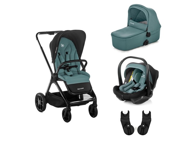 Cochecito Kombo de Be Cool (silla+capazo kombo+travel carrier+conectores)